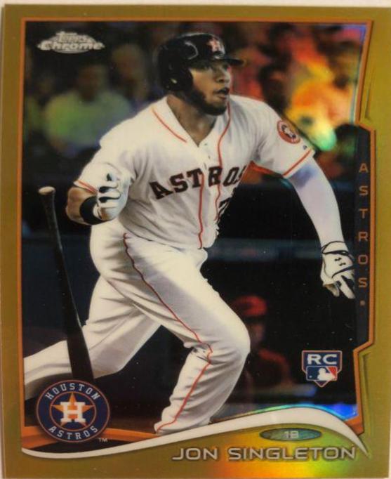 Jon Singleton [Gold Refractor] #MB-50