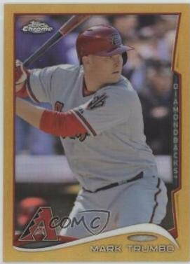 Mark Trumbo [Gold Refractor] #MB-27