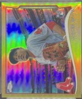 Mookie Betts [Gold Refractor] #MB-46