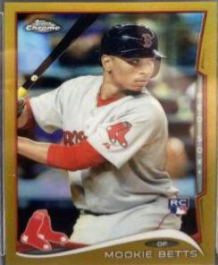 Mookie Betts [Gold Refractor] #US-20
