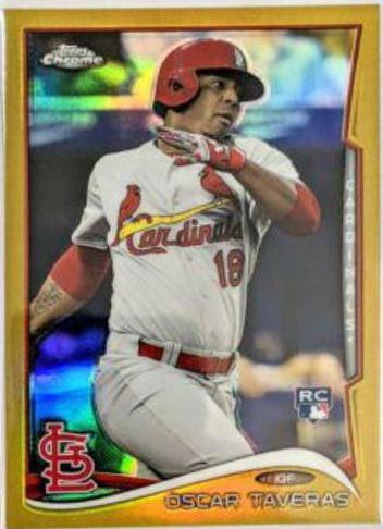 Oscar Taveras [Gold Refractor] #MB-42