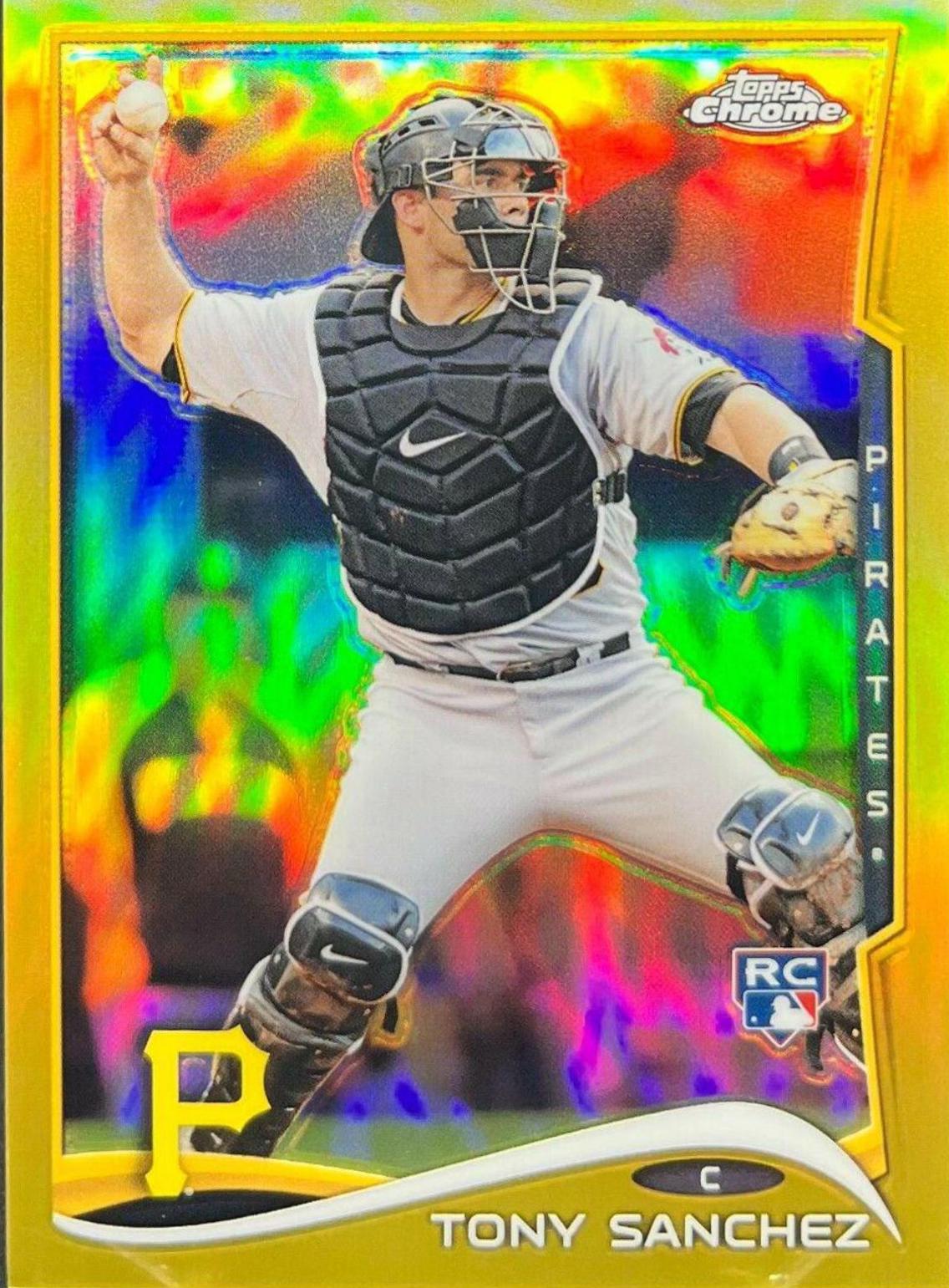 Tony Sanchez [Gold Refractor] #MB-25