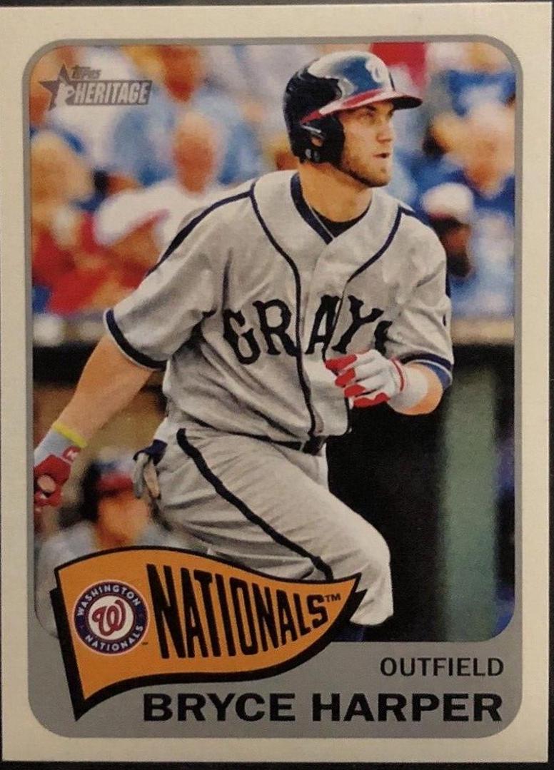 Bryce Harper [Throwback Gray Uniform] #400