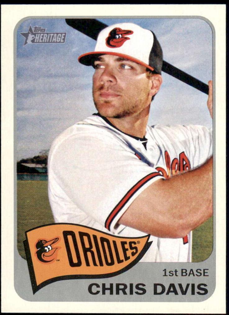 Chris Davis [Portrait Team Logo] #475