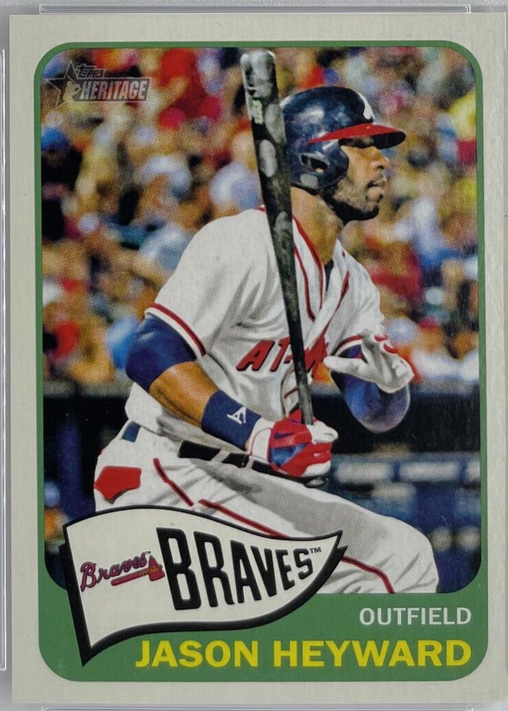 Jason Heyward [Throwback Batting] #200