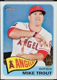 Mike Trout [Portrait Team Logo] #250