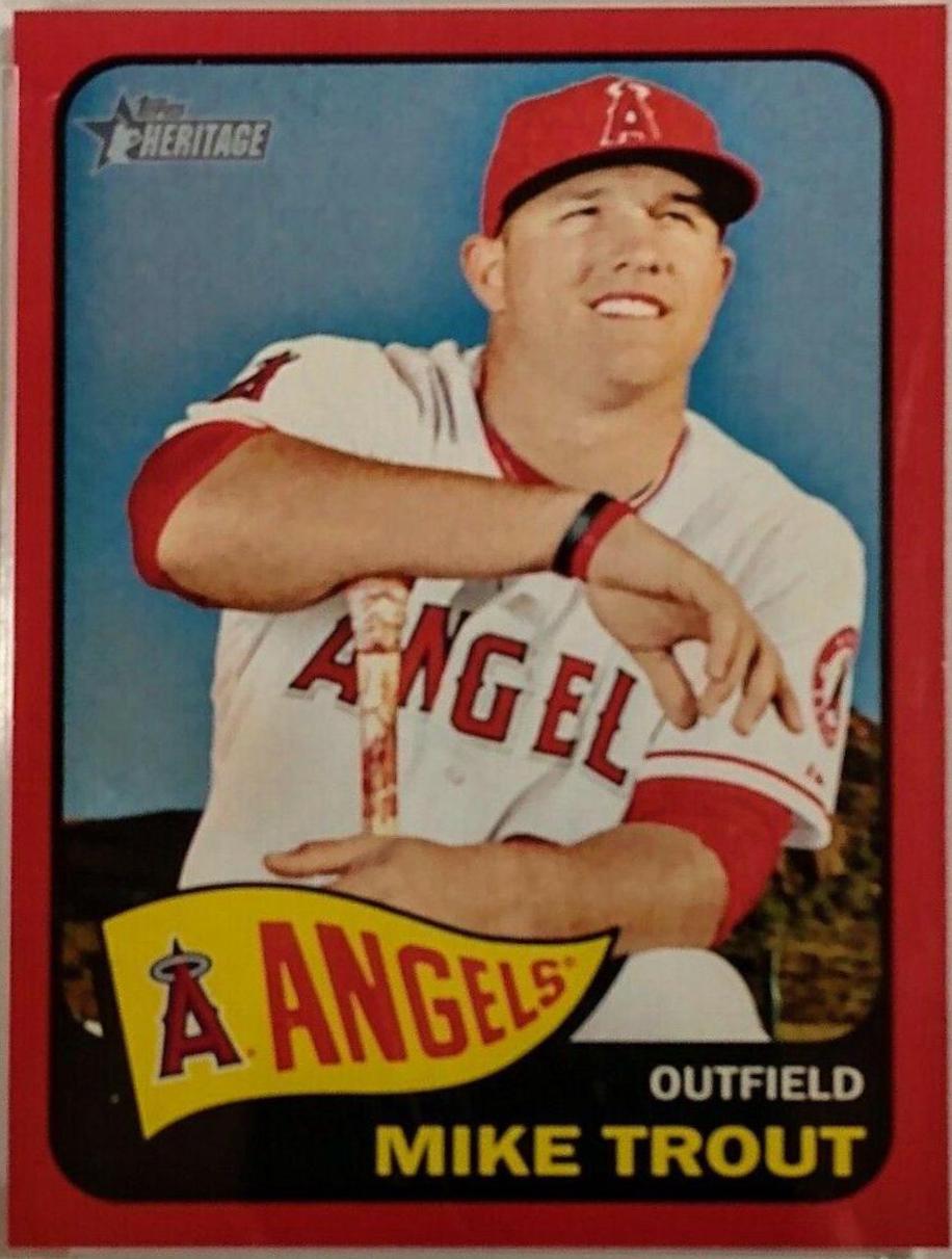 Mike Trout [Red Border] #250