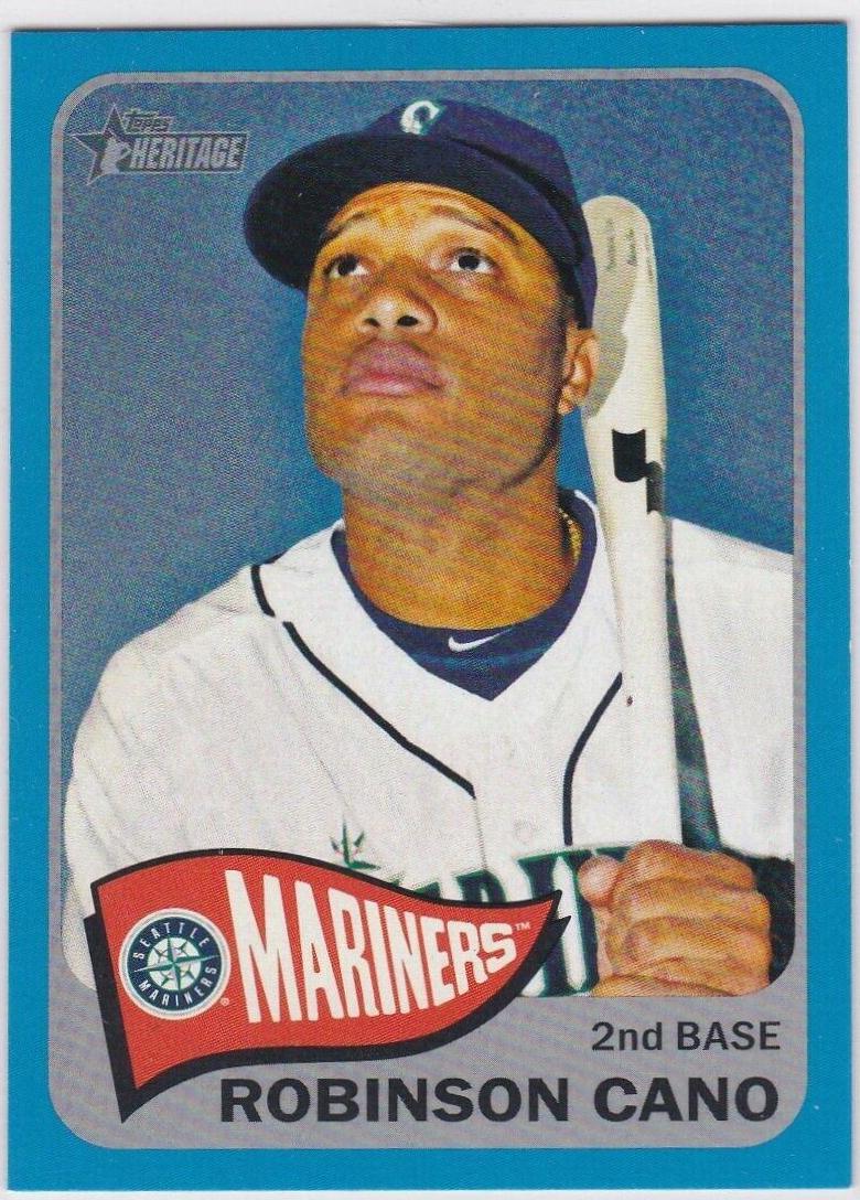 Robinson Cano [Team Logo Blue Border] #477