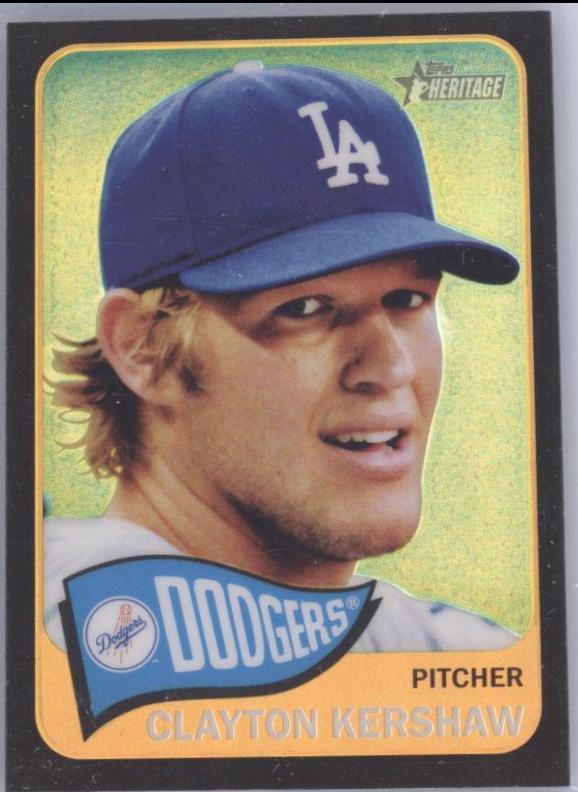 Clayton Kershaw [Portrait Black Refractor] #300