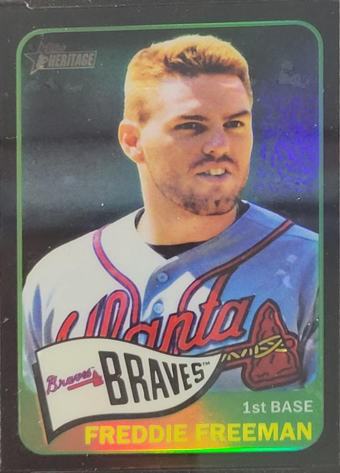 Freddie Freeman [Portrait Black Refractor] #148