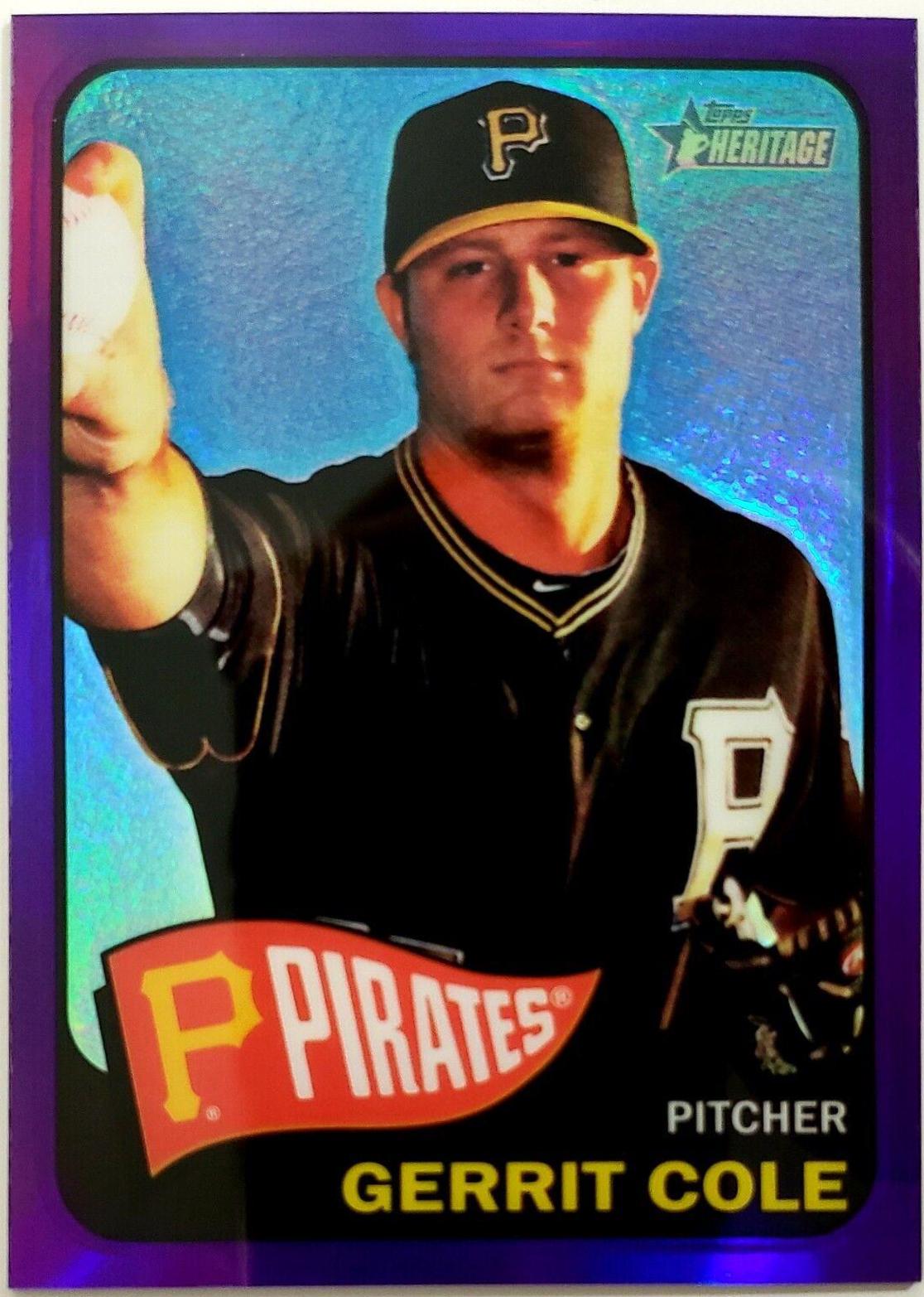 Gerrit Cole [Purple Refractor] #499