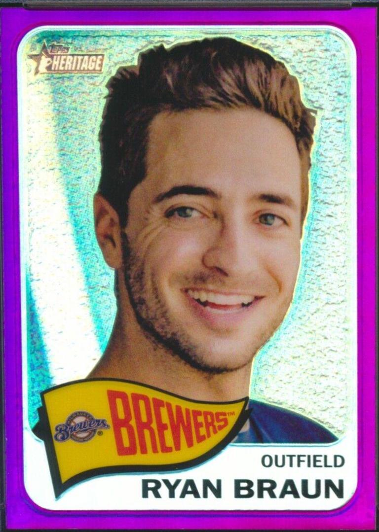 Ryan Braun [Portrait Purple Refractor] #467
