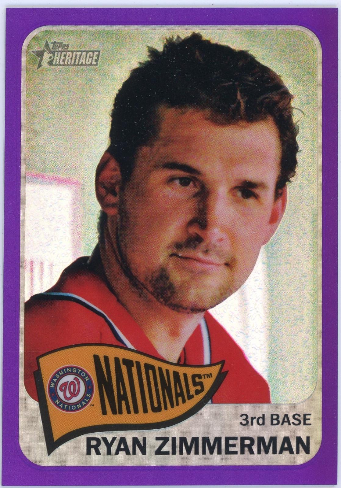 Ryan Zimmerman [Portrait Purple Refractor] #469