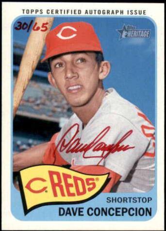 Dave Concepcion [Red Ink] #DC