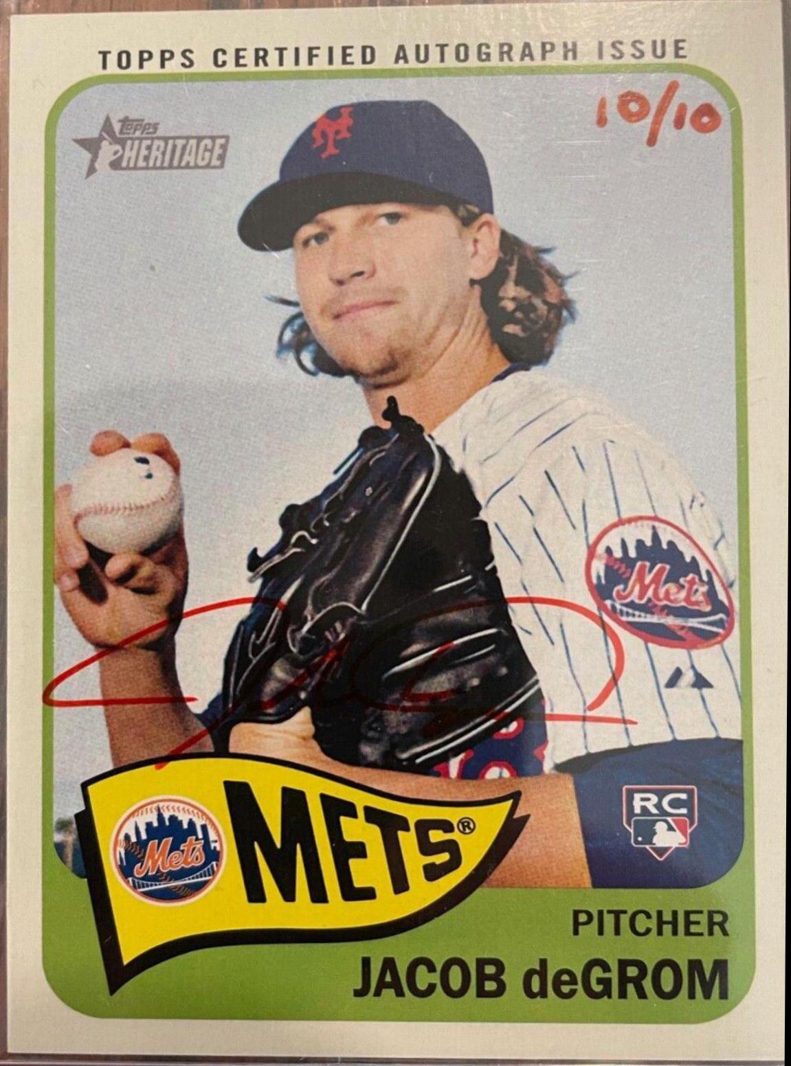 Jacob DeGrom [Red Ink] #JD
