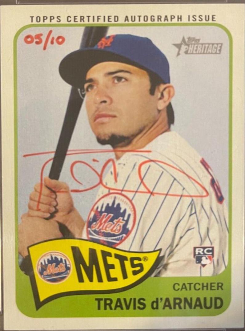 Travis D'Arnaud [Red Ink] #TD