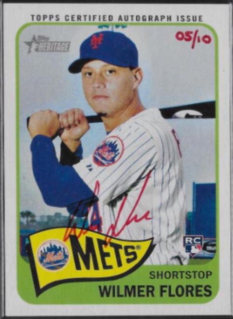Wilmer Flores [Red Ink] #WF