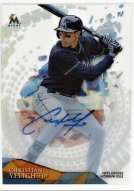 Christian Yelich [Autograph] #HTCY