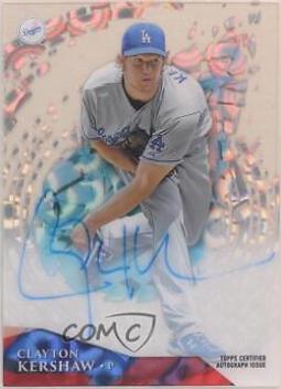 Clayton Kershaw [Autograph Disco Diffractor] #HT-CK