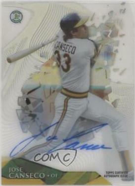 Jose Canseco [Autograph] #HT-JC