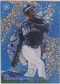 Ken Griffey Jr. [Autographs Blue Dots Diffractor] #HT-KG