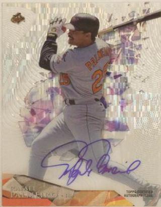 Rafael Palmeiro [Autograph Disco Diffractor] #HT-RP