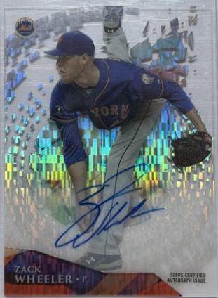 Zach Wheeler [Autograph] #HT-ZW