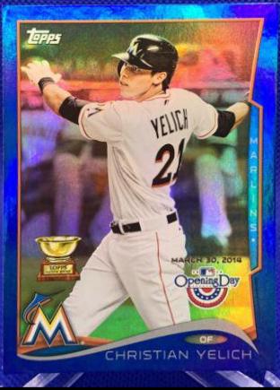 Christian Yelich [Blue] #54