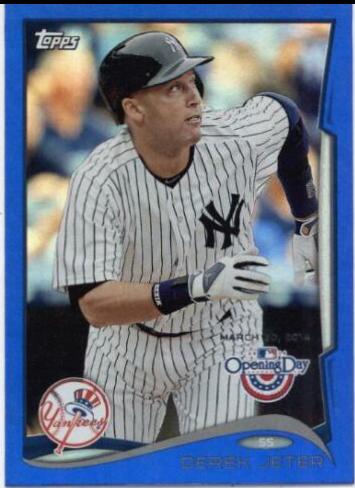 Derek Jeter [Running Blue] #220