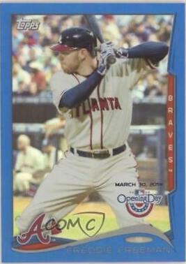 Freddie Freeman [Blue] #5
