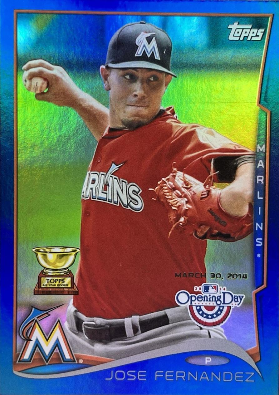 Jose Fernandez [Pitching Blue] #72