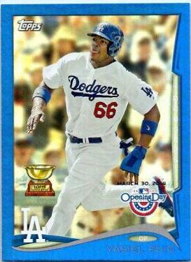 Yasiel Puig [Running Blue] #219