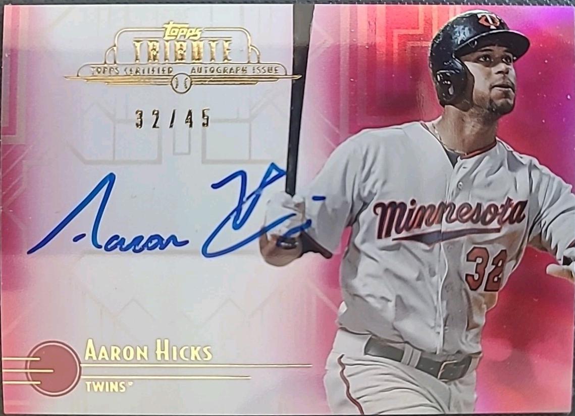 Aaron Hicks [Pink] #TA-AH
