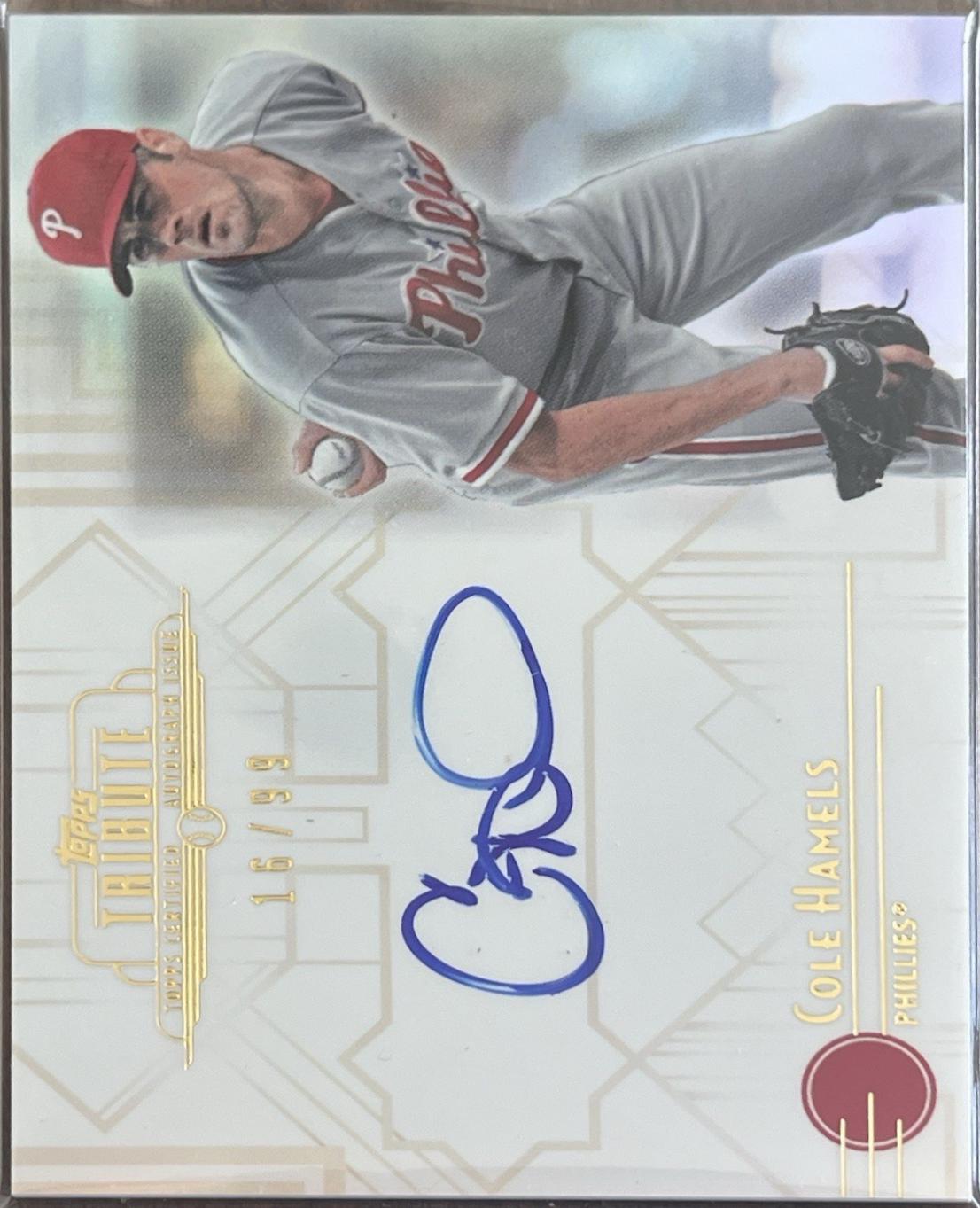 Cole Hamels #TA-CH
