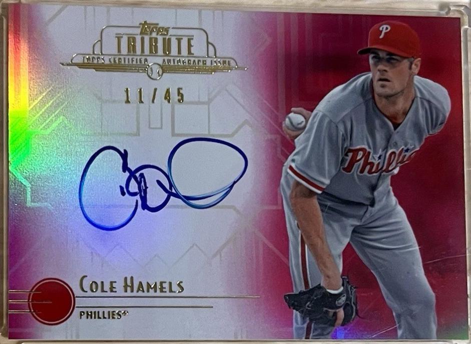 Cole Hamels [Pink] #TA-CH