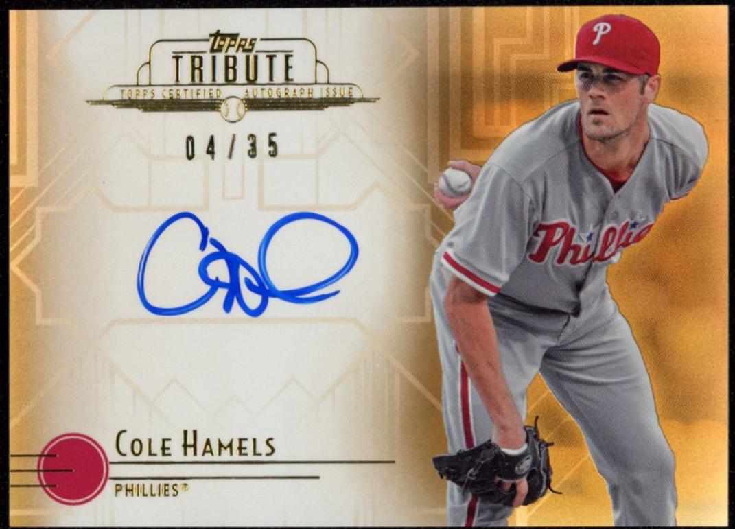 Cole Hamels [Sepia] #TA-CH