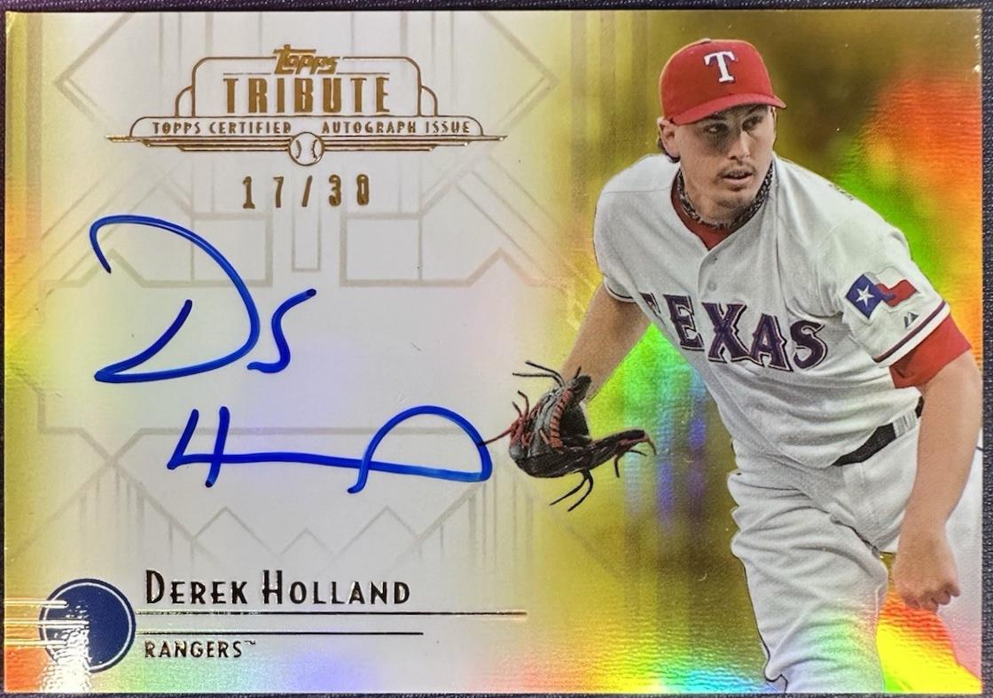 Derek Holland [Yellow] #TA-DH