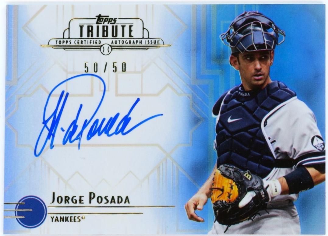 Jorge Posada [Blue] #TA-JP