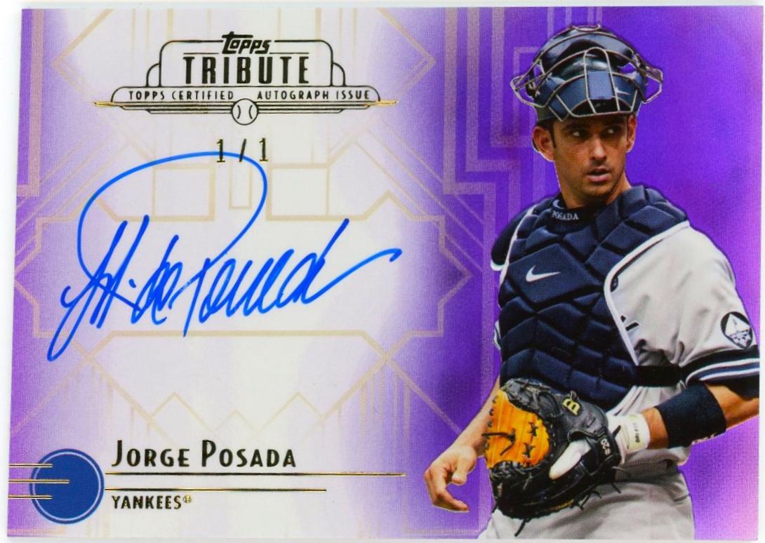 Jorge Posada [Purple] #TA-JP