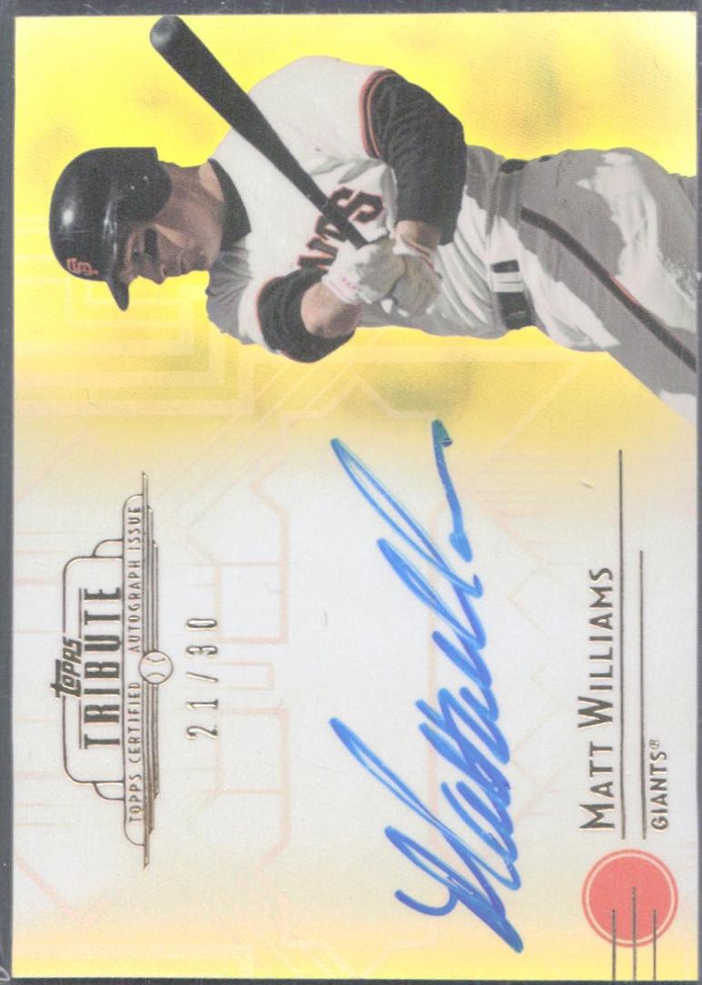 Matt Williams [Yellow] #TA-MW
