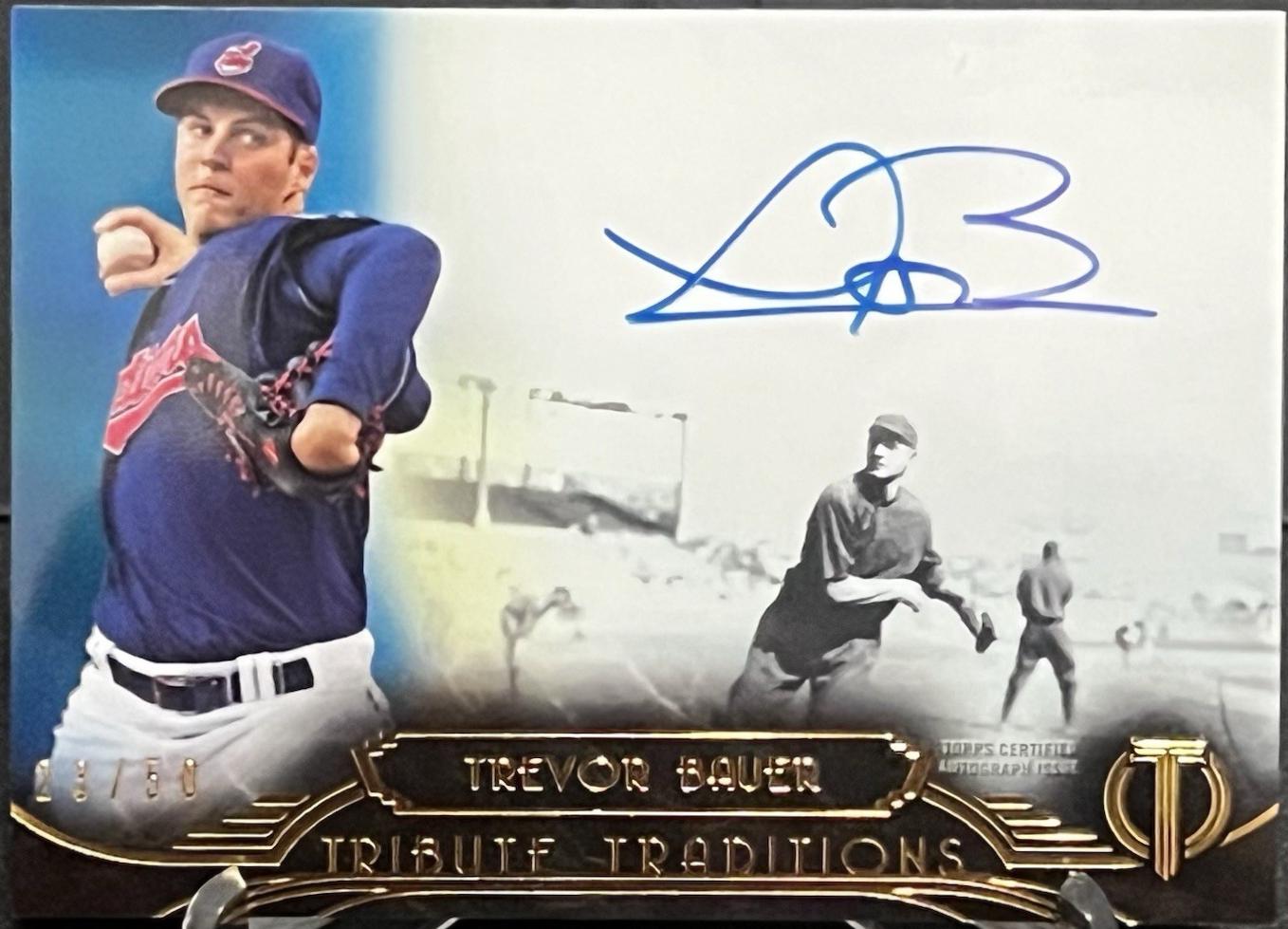 Trevor Bauer [Blue] #TA-TB