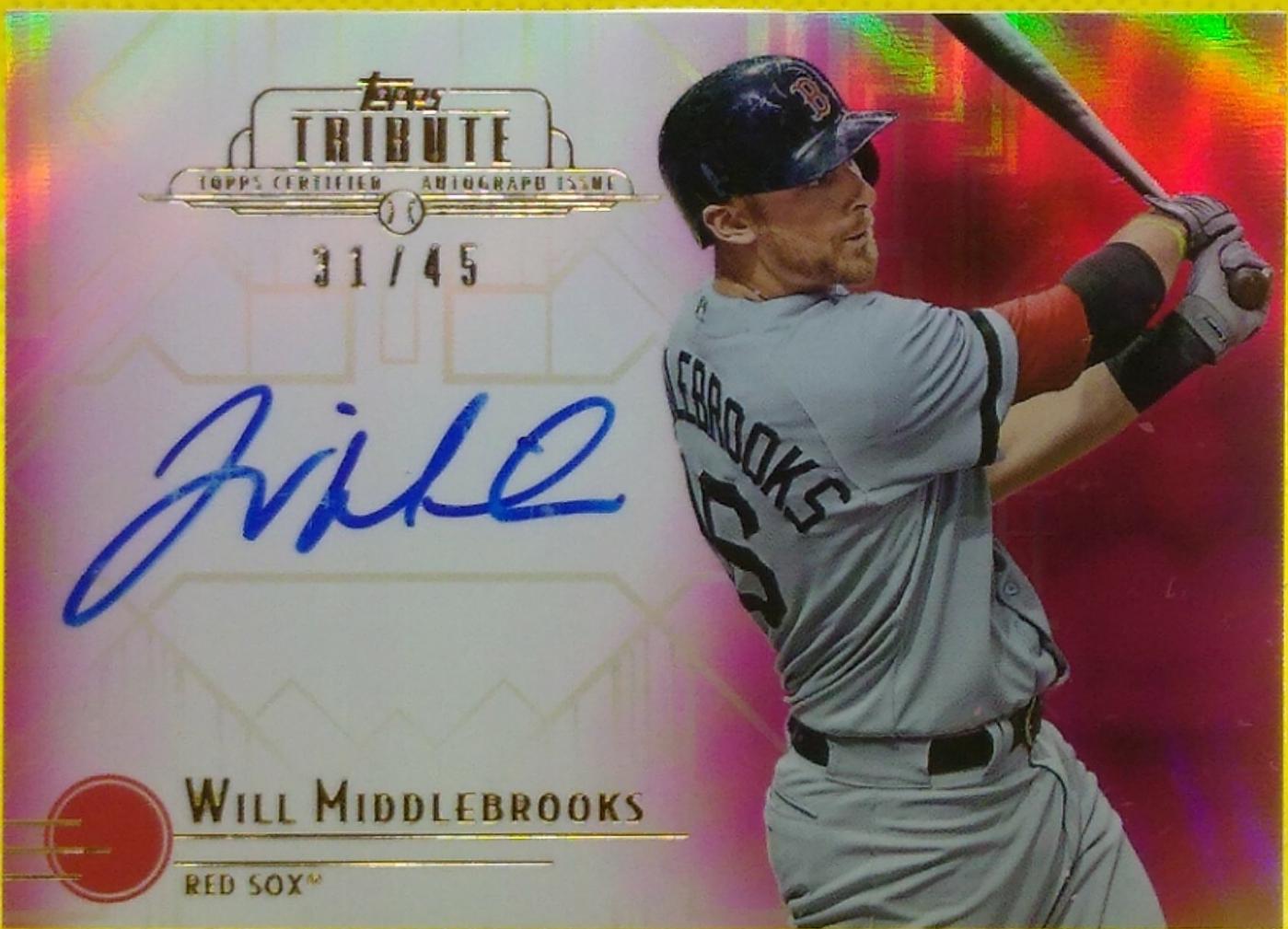 Will Middlebrooks [Pink] #TA-WMI