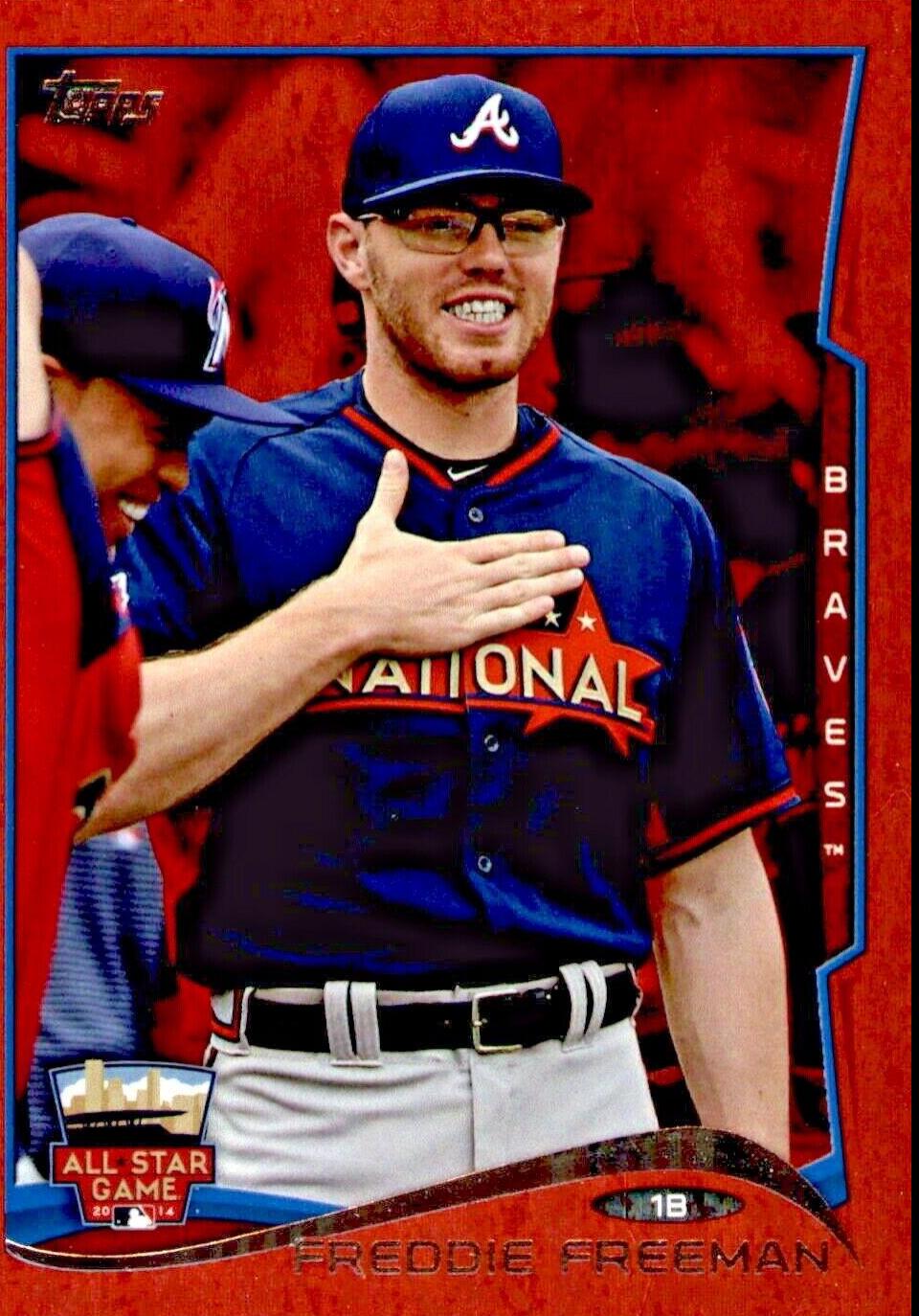 Freddie Freeman [Red Hot Foil] #US264