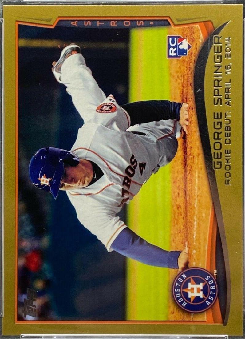 George Springer [Gold] #US210