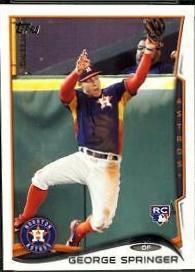 George Springer [Jumping at Wall] #US10