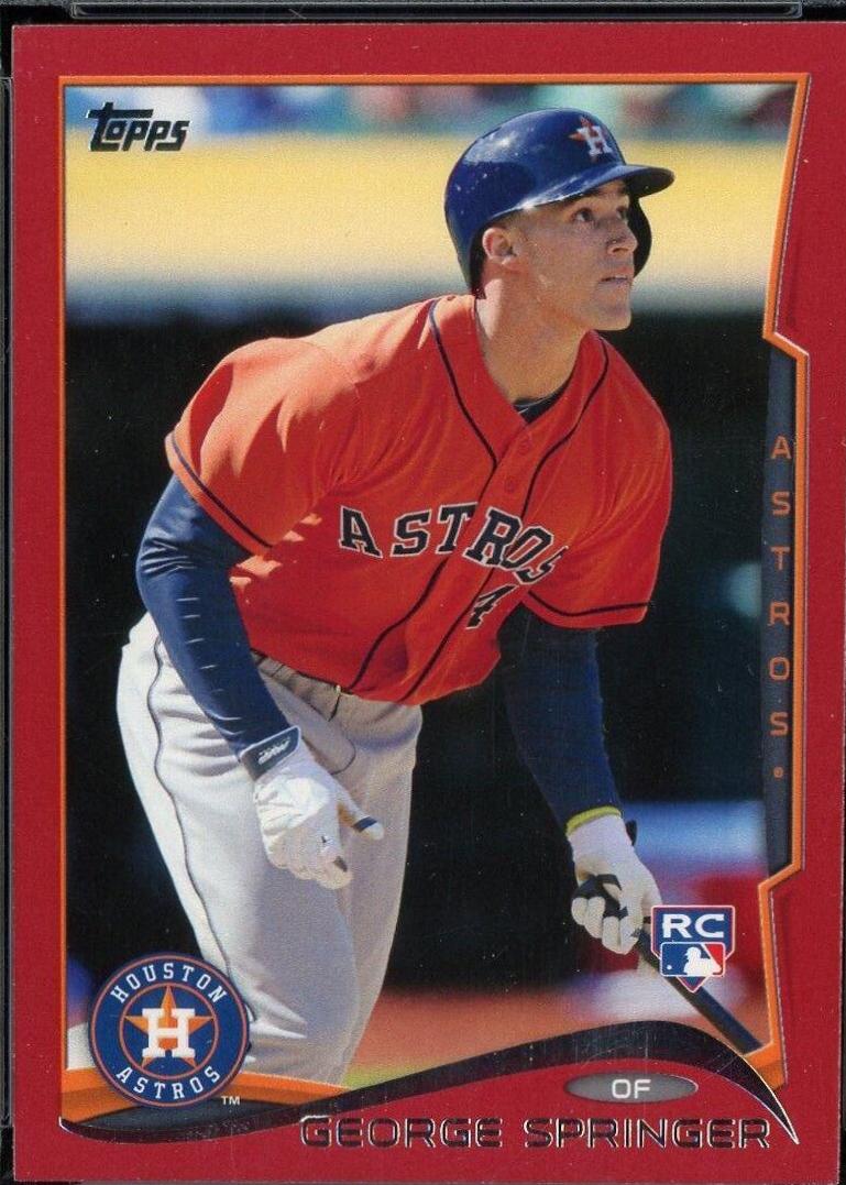 George Springer [Orange Jersey Red Target Border] #US10