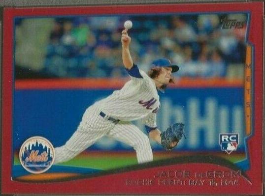 Jacob DeGrom [Red Target Border] #US57