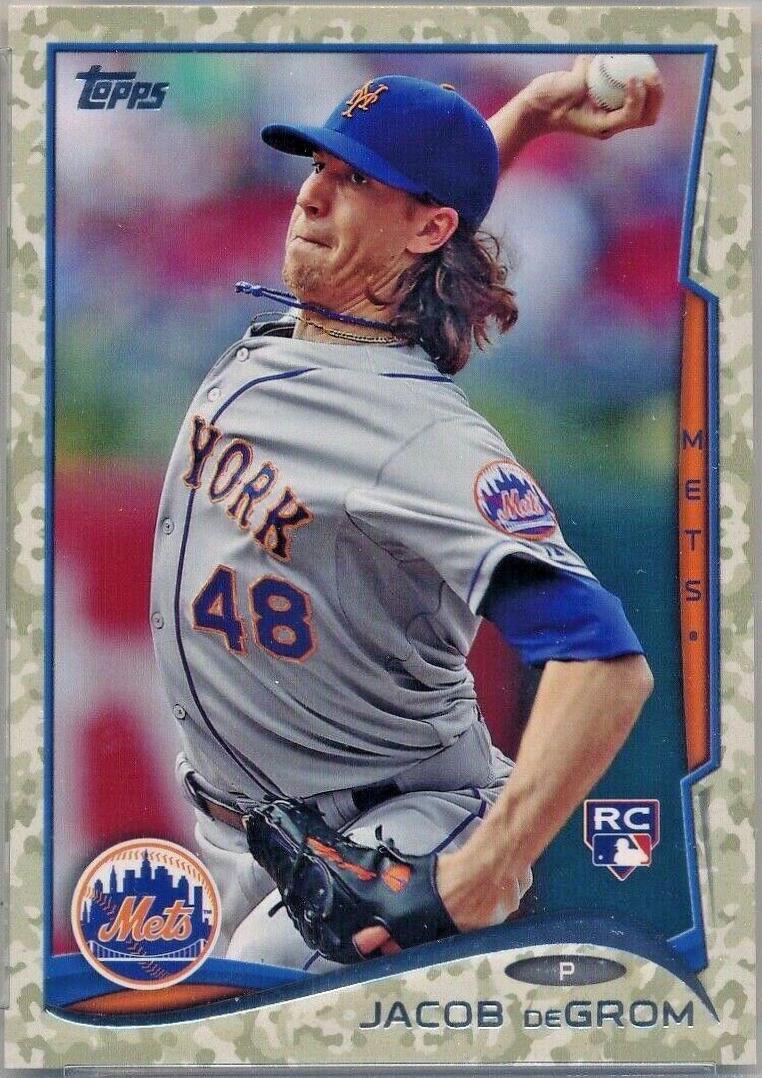 Jacob DeGrom [Throwing Camo] #US50