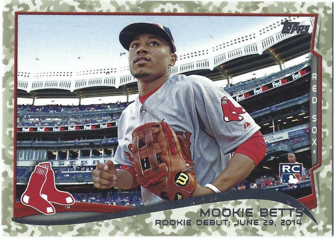 Mookie Betts [Camo] #US301