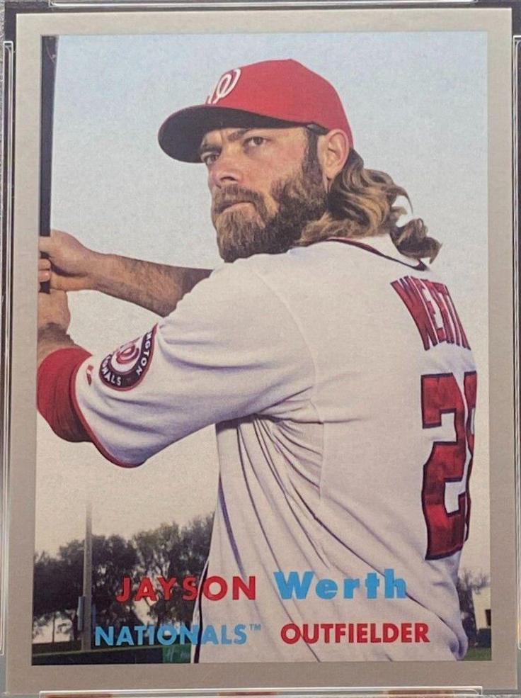 Jayson Werth [Silver] #8